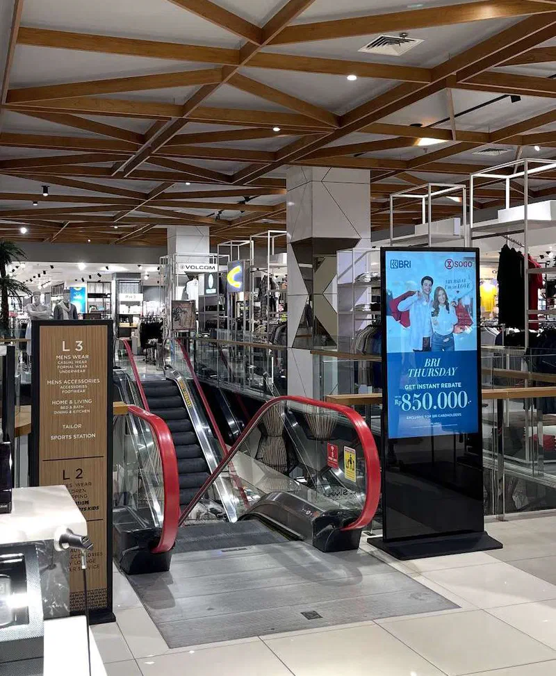 Lumio Indoor OOH TV deployment